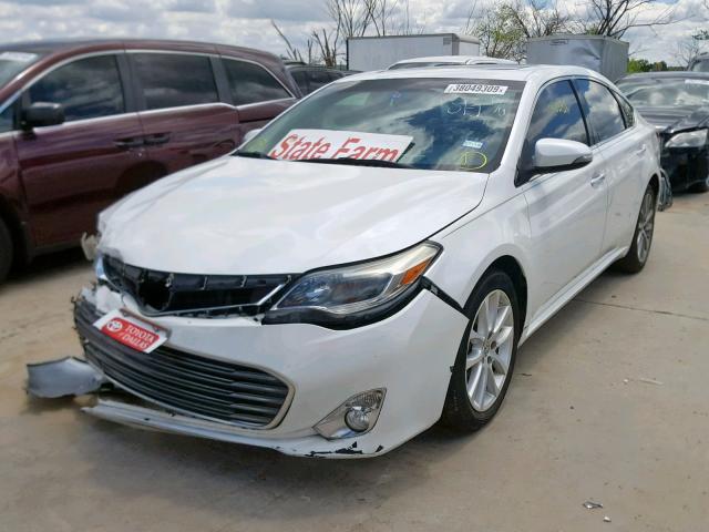 4T1BK1EB3EU118171 - 2014 TOYOTA AVALON BAS WHITE photo 2