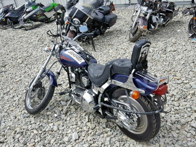 4K7S81351XC006198 - 1999 HARLEY-DAVIDSON DAVIDSON BLUE photo 3