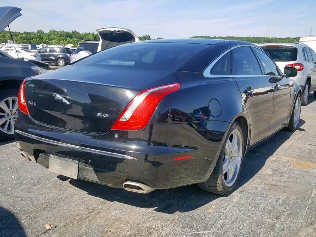 SAJWA2GB2BLV07169 - 2011 JAGUAR XJL BLACK photo 4