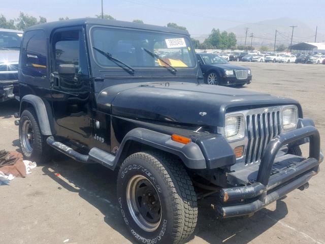 1J4FY19PXPP230035 - 1993 JEEP WRANGLER / BLACK photo 1