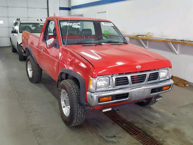 1N6SD11Y6VC353725 - 1997 NISSAN TRUCK XE RED photo 1