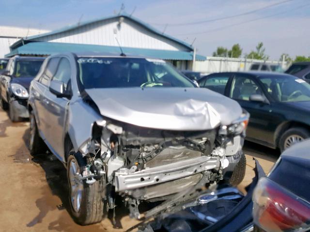 2FMDK3KC6DBC05794 - 2013 FORD EDGE LIMIT SILVER photo 1