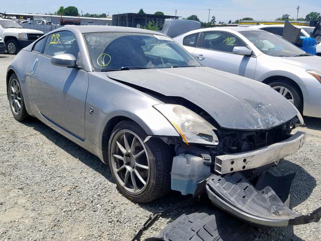 JN1AZ34D63T118729 - 2003 NISSAN 350Z COUPE CHARCOAL photo 1