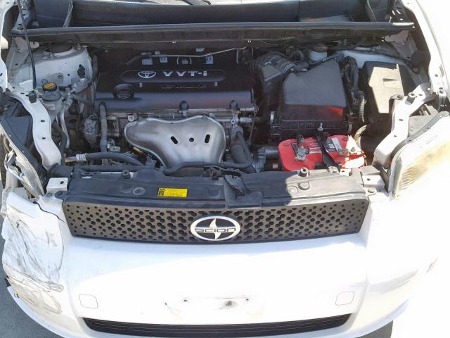 JTLKE50E681032920 - 2008 TOYOTA SCION XB 白色 照片 7