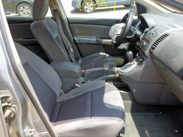 3N1AB61E37L614410 - 2007 NISSAN SENTRA 2.0 GRAY photo 5