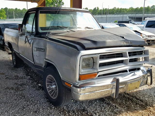 1B7FD14T6HS384956 - 1987 DODGE D-SERIES D TWO TONE photo 1