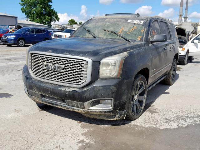 1GKS2CKJ8FR633915 - 2015 GMC YUKON DENA BLACK photo 2