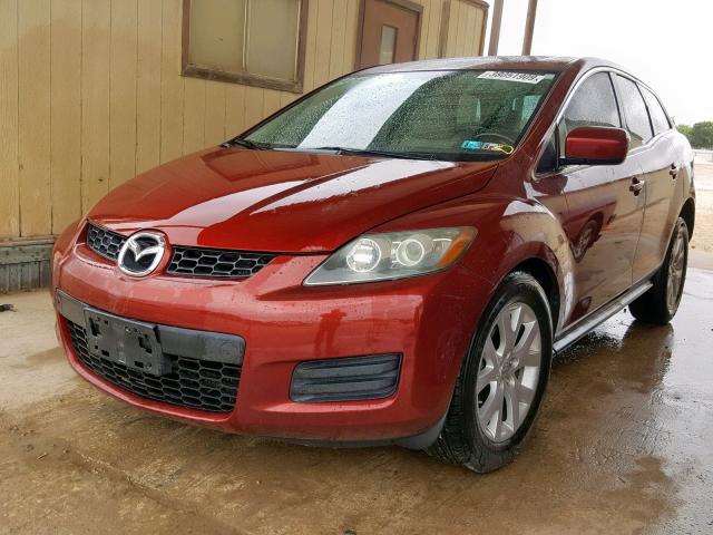 JM3ER29L580172211 - 2008 MAZDA CX-7 RED photo 2