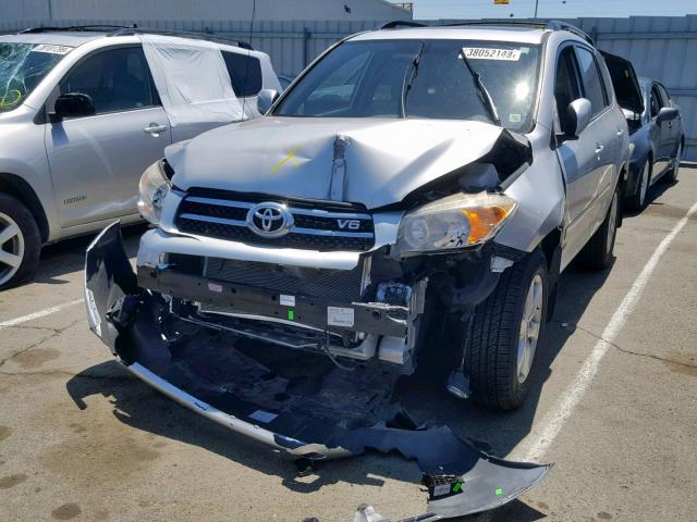 JTMBK31V765012267 - 2006 TOYOTA RAV4 LIMIT SILVER photo 2