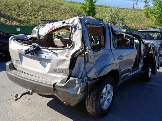 4F2CU08112KM52223 - 2002 MAZDA TRIBUTE LX GOLD photo 4