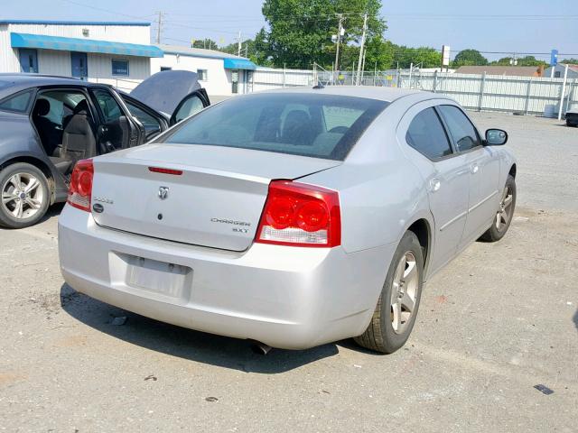 2B3CA3CV7AH222343 - 2010 DODGE CHARGER SX SILVER photo 4