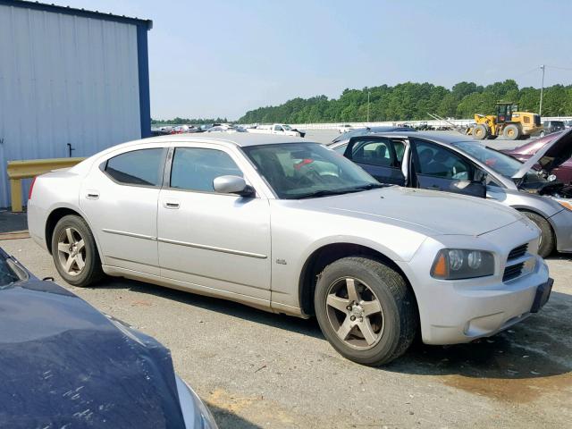 2B3CA3CV7AH222343 - 2010 DODGE CHARGER SX SILVER photo 9