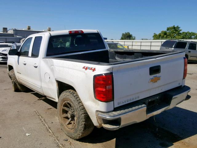 1GCVKREC9FZ431271 - 2015 CHEVROLET SILVERADO WHITE photo 3