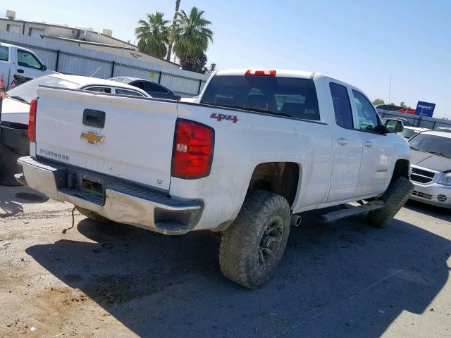 1GCVKREC9FZ431271 - 2015 CHEVROLET SILVERADO WHITE photo 4