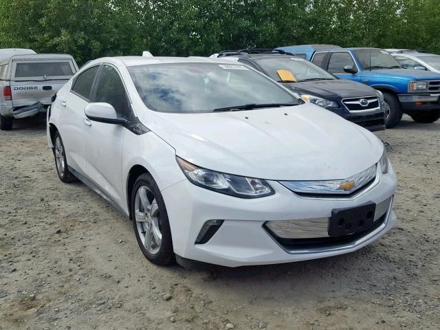 1G1RA6S58JU157438 - 2018 CHEVROLET VOLT LT WHITE photo 1