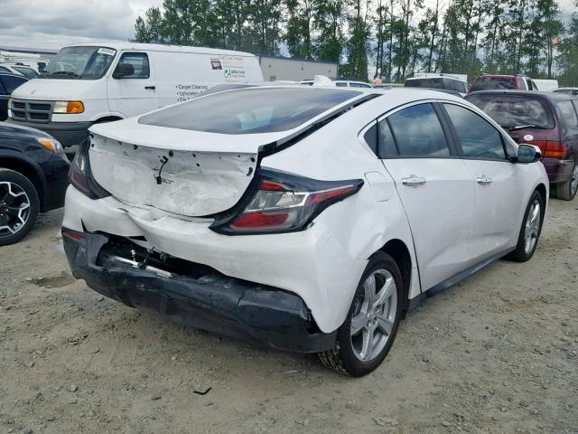 1G1RA6S58JU157438 - 2018 CHEVROLET VOLT LT WHITE photo 4