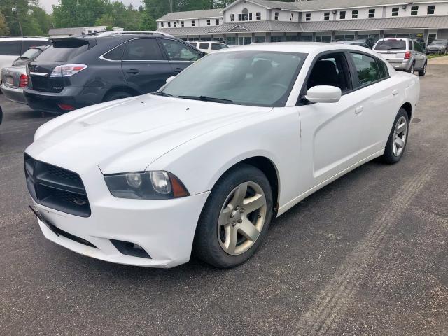 2C3CDXAG9CH240206 - 2012 DODGE CHARGER PO WHITE photo 2