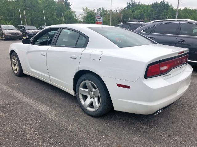 2C3CDXAG9CH240206 - 2012 DODGE CHARGER PO WHITE photo 5