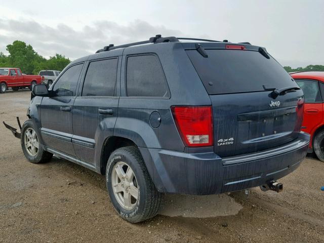 1J8GR48K37C673979 - 2007 JEEP GRAND CHER BLUE photo 3