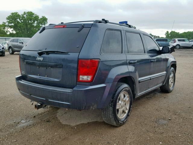 1J8GR48K37C673979 - 2007 JEEP GRAND CHER BLUE photo 4