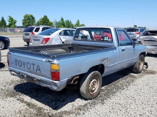 JT4RN50R0J5114931 - 1988 TOYOTA PICKUP 1/2 BLUE photo 4