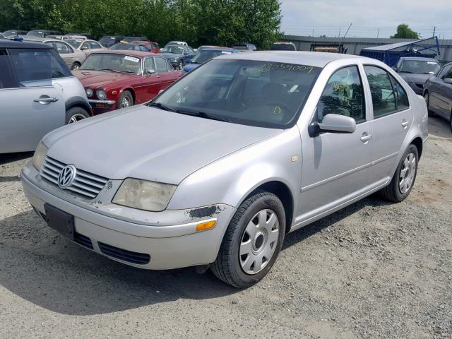 3VWRC29M7YM096926 - 2000 VOLKSWAGEN JETTA GL SILVER photo 2