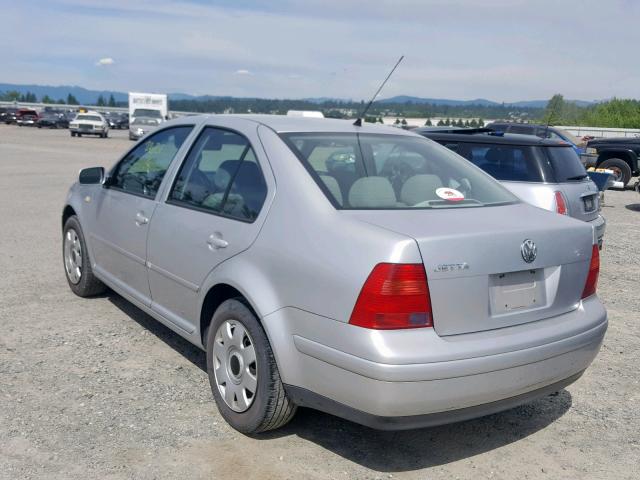 3VWRC29M7YM096926 - 2000 VOLKSWAGEN JETTA GL SILVER photo 3