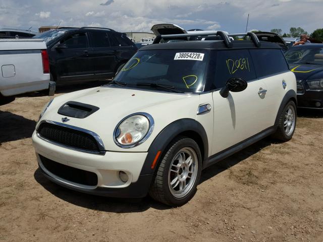 WMWMM33528TP87894 - 2008 MINI COOPER S C BEIGE photo 2