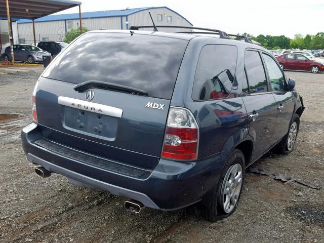 2HNYD18614H535730 - 2004 ACURA MDX TOURIN CHARCOAL photo 4