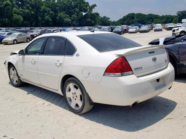 2G1WD58C379119194 - 2007 CHEVROLET IMPALA SUP 白色 照片 3