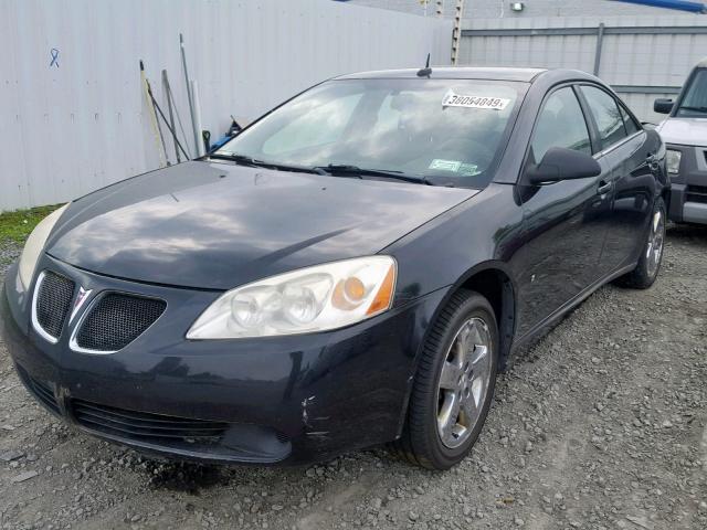 1G2ZF57B284258765 - 2008 PONTIAC G6 VALUE L BLACK photo 2