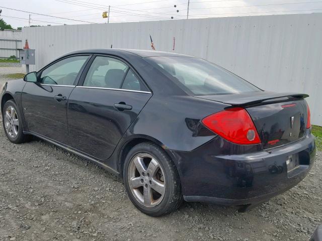 1G2ZF57B284258765 - 2008 PONTIAC G6 VALUE L BLACK photo 3