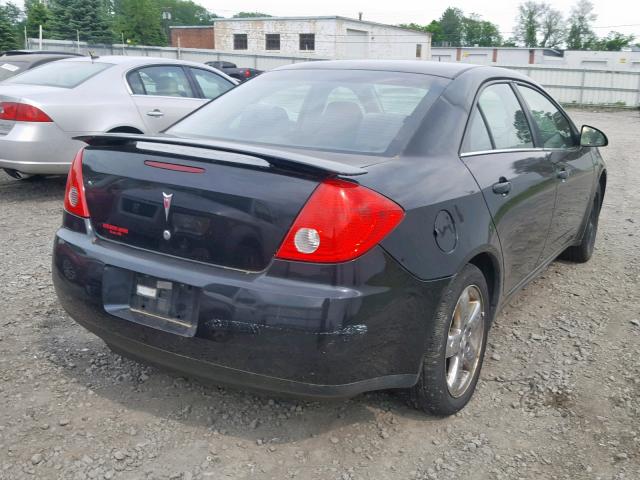 1G2ZF57B284258765 - 2008 PONTIAC G6 VALUE L BLACK photo 4