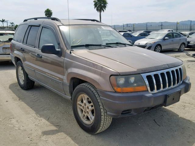 1J4GX48S12C117895 - 2002 JEEP GRAND CHER BEIGE photo 1