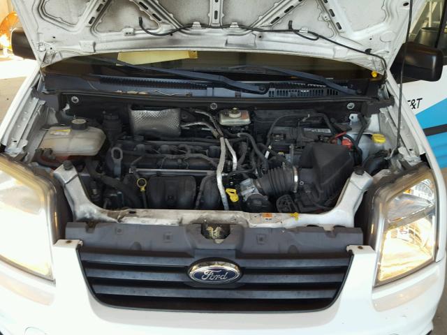 NM0LS7BN1DT135045 - 2013 FORD TRANSIT CO WHITE photo 7