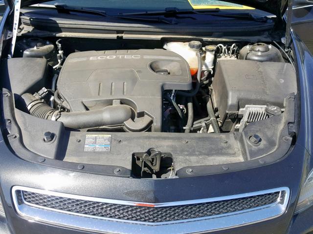 1G1ZH57B98F272228 - 2008 CHEVROLET MALIBU 1LT BLACK photo 7