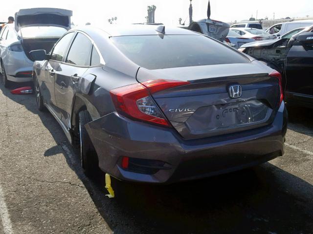 2HGFC1F74HH657677 - 2017 HONDA CIVIC EXL GRAY photo 3