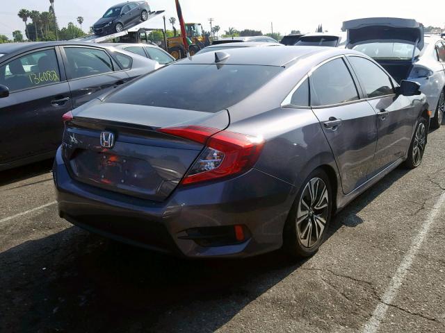 2HGFC1F74HH657677 - 2017 HONDA CIVIC EXL GRAY photo 4