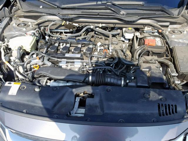 2HGFC1F74HH657677 - 2017 HONDA CIVIC EXL GRAY photo 7