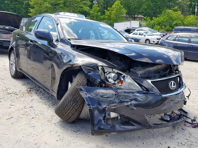 JTHCK262585022164 - 2008 LEXUS IS 250 BLACK photo 1