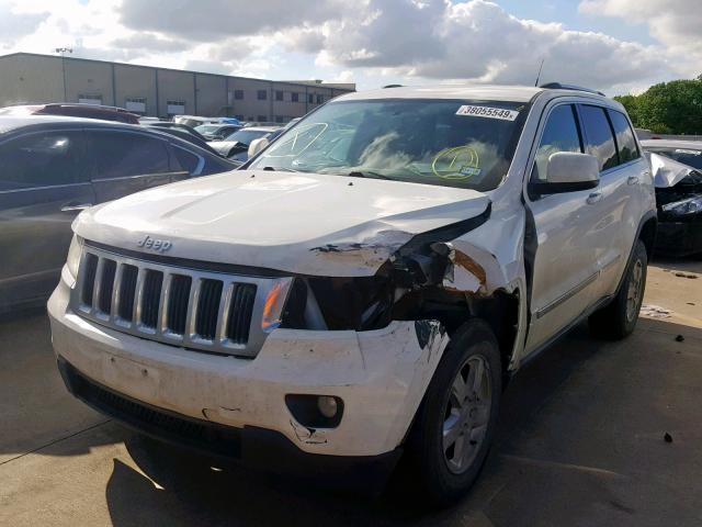 1J4RS4GG7BC503256 - 2011 JEEP GRAND CHER WHITE photo 2