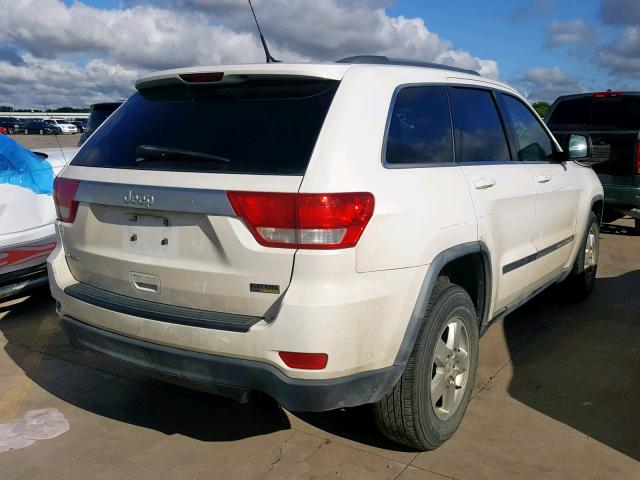 1J4RS4GG7BC503256 - 2011 JEEP GRAND CHER WHITE photo 4