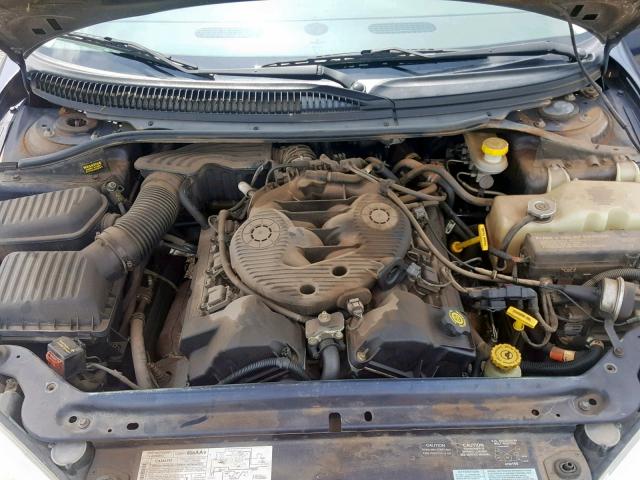 2B3HD46R71H672026 - 2001 DODGE INTREPID S BLUE photo 7