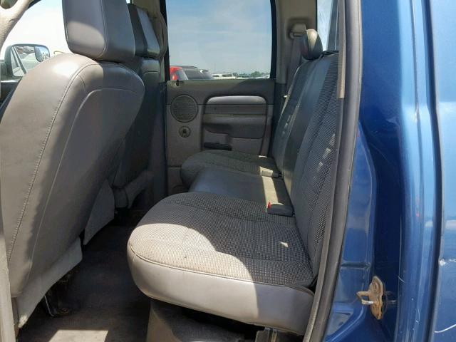 3D7KS28C56G127978 - 2006 DODGE RAM 2500 S ლურჯი ფოტო 6