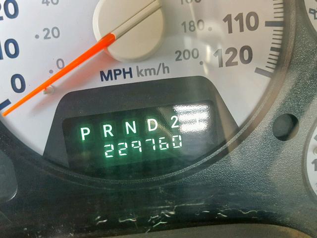 3D7KS28C56G127978 - 2006 DODGE RAM 2500 S ლურჯი ფოტო 8