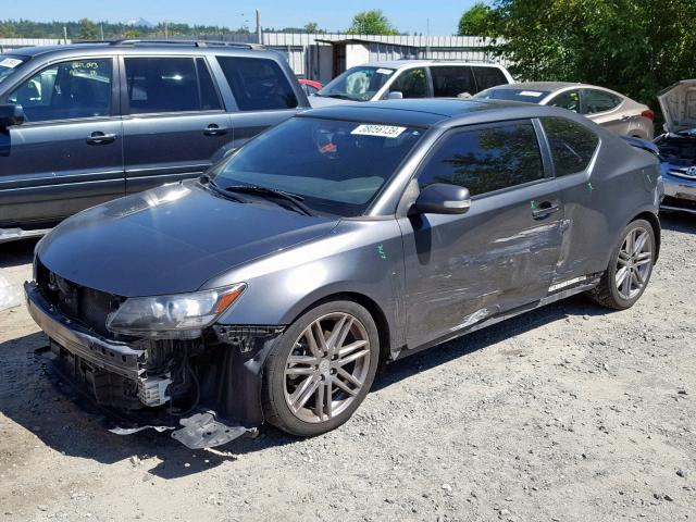 JTKJF5C73C3025303 - 2012 TOYOTA SCION TC ნაცრისფერი ფოტო 2