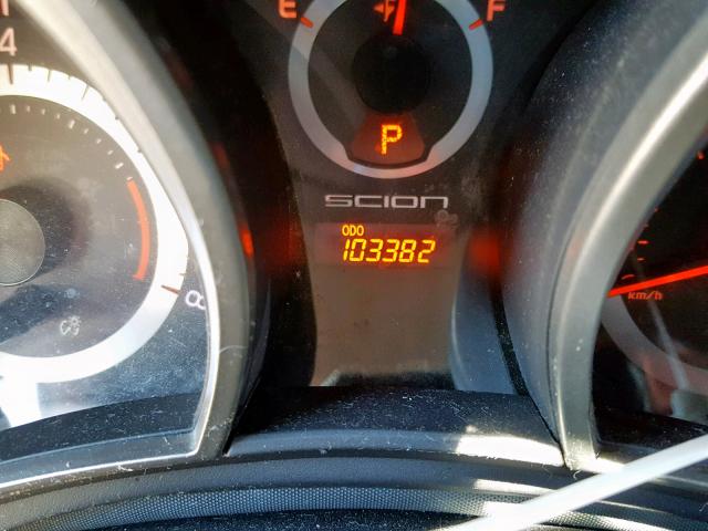 JTKJF5C73C3025303 - 2012 TOYOTA SCION TC ნაცრისფერი ფოტო 8