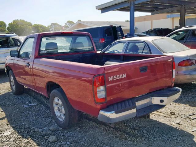 1N6DD21S3WC304798 - 1998 NISSAN FRONTIER X RED photo 3