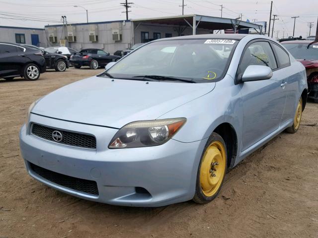 JTKDE177570149924 - 2007 TOYOTA SCION TC ლურჯი ფოტო 2