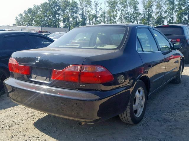 JHMCG5663YC001606 - 2000 HONDA ACCORD EX BLACK photo 4